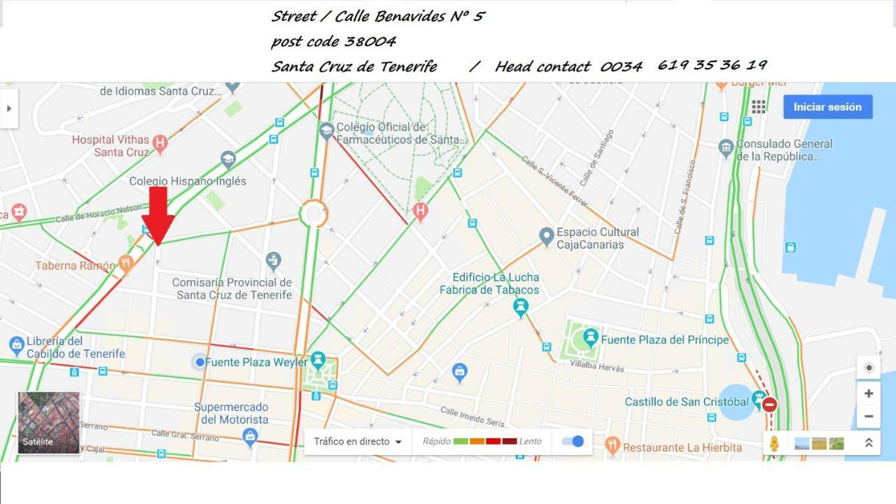 Benavides 5 Lejlighed Santa Cruz de Tenerife Eksteriør billede